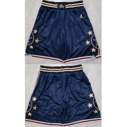 Men 2024 All Star Navy Shorts