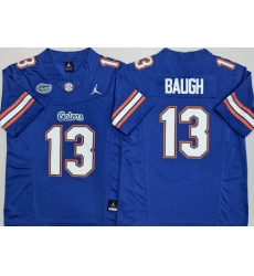 Men Florida Gators  13 Jadan Baugh Royal 2026 F U S E  Stitched Jersey