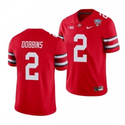 Ohio State Buckeyes J.K. Dobbins Scarlet 2021 Sugar Bowl College Football Jersey