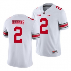 Ohio State Buckeyes J.K. Dobbins White College Football Men'S Jersey