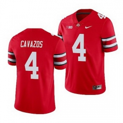 Ohio State Buckeyes Lejond Cavazos Scarlet Game Men'S Jersey