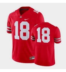 Ohio State Buckeyes Scarlet College Football Men'S Jersey