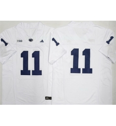 Men Penn State Nittany Lions  11 Abdul Carter White 2026 F U S E  Stitched Jersey
