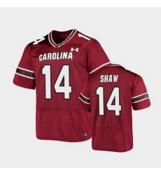 Men South Carolina Gamecocks Connor Shaw Replica Garnet Football Jersey