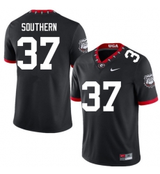 Men #37 Drew Southern Georgia Bulldogs College Football Jerseys Sale-100th Anniversary