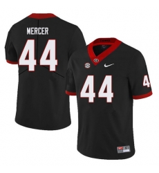 Men #44 Peyton Mercer Georgia Bulldogs College Football Jerseys Sale-Black