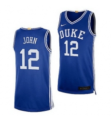 Duke Blue Devils Theo John 2021 Transfer Jersey