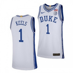Duke Blue Devils Trevor Keels College Basketball 2021 22 Limited Jersey