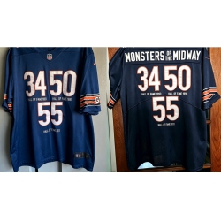 Men Chicago Bears Monster Of The Midway Blue Jersey