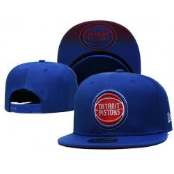 Detroit Pistons NBA Snapback Cap 005