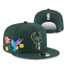 Milwaukee Bucks Snapback Cap 005