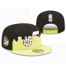 Utah Jazz NBA Snapback Cap 004