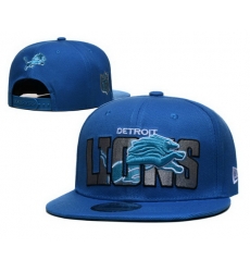 Detroit Lions NFL Snapback Hat 001