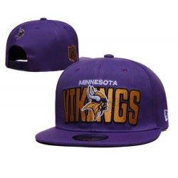 Minnesota Vikings Snapback Cap 25K N561