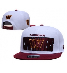 Washington Football Team NFL Snapback Hat 009