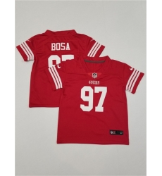 Toddlers San Francisco 49ers 97 Nick Bosa Red Vapor Untouchable Stitched Football Jersey