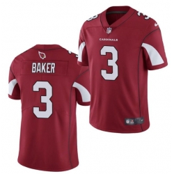 Men Arizona Cardinals 3 Budda Baker Red Vapor Untouchable Limited Stitched Jersey