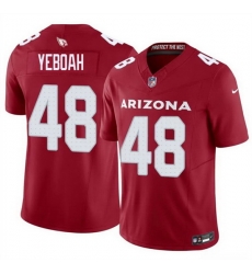 Men Arizona Cardinals  48 Kenny Yeboah Red 2026 F U S E  Vapor Untouchable Limited Stitched Jersey