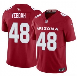 Men Arizona Cardinals  48 Kenny Yeboah Red 2026 F U S E  Vapor Untouchable Limited Stitched Jersey