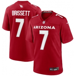 Men Arizona Cardinals Jacoby Brissett #7 Red 2025 F U S E Vapor Untouchable Limited Stitched Jersey
