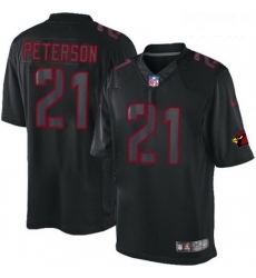 Youth Nike Arizona Cardinals 21 Patrick Peterson Limited Black Impact NFL Jersey