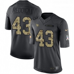 Youth Nike Arizona Cardinals 43 Haason Reddick Limited Black 2016 Salute to Service NFL Jersey