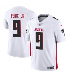 Men Atlanta Falcons 9 Michael Penix Jr White 2024 Draft Vapor Untouchable Limited Stitched Football Jersey