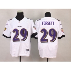 Nike Baltimore Ravens 29 forsett white Elite NFL Jersey