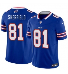 Men Buffalo Bills 81 Trent Sherfield Blue 2026 F U S E Vapor Untouchable Limited Stitched Football Jersey Men Buffalo Bills 81 Trent Sherfield Blue 2026 F U S E Vapor Untouchable Limited Stitched Football Jersey