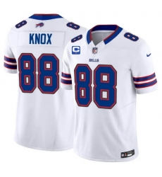 Men Buffalo Bills 88 Dawson Knox White 2026 F U S E With 1 Star C Patch Vapor Untouchable Limited Stitched Football Jersey Men Buffalo Bills 88 Dawson Knox White 2026 F U S E With 1 Star C Patch Vapor Untouchable Limited Stitched Football Jersey