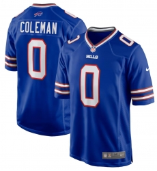 Men Keon Coleman Buffalo Bills Nike Blue Vapor Limited F U S E Jersey Royal