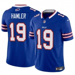 Youth Buffalo Bills 19 KJ Hamler Blue 2024 F U S E  Vapor Untouchable Limited Stitched Football Jersey