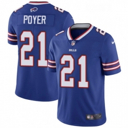 Youth Nike Buffalo Bills 21 Jordan Poyer Royal Blue Team Color Vapor Untouchable Limited Player NFL Jersey