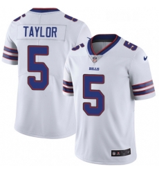 Youth Nike Buffalo Bills 5 Tyrod Taylor White Vapor Untouchable Limited Player NFL Jersey