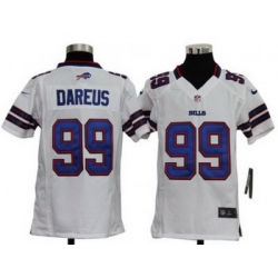 Youth Nike Buffalo Bills 99# Marcell Dareus Game White Color Jersey