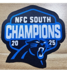 Carolina Panthers NFC SOuth Champions 2025 Patch Biaog Carolina Panthers NFC SOuth Champions 2025 Patch Biaog