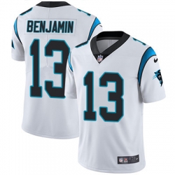 Nike Panthers #13 Kelvin Benjamin White Youth Stitched NFL Vapor Untouchable Limited Jersey