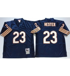 Mitchell&Ness Bears 23 Devin Hester Blue Small No Throwback Stitched NFL Jersey