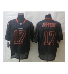 Nike Chicago Bears 17 Alshon Jeffery Black Elite Lights Out NFL Jersey