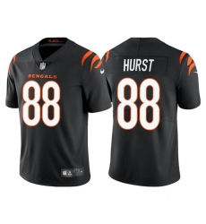 Men Cincinnati Bengals 88 Hayden Hurst Black Vapor Untouchable Limited Stitched Jersey