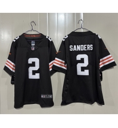 Men Cleveland Browns 2 Shedeur Sanders Brown 2026 Vapor Limited Stitched Football Jersey Men Cleveland Browns 2 Shedeur Sanders Brown 2026 Vapor Limited Stitched Football Jersey