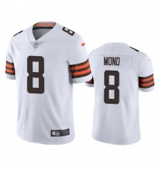 Men's Cleveland Browns #8 Kellen Mond White Vapor Untouchable Limited Stitched Jersey