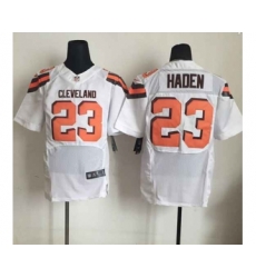 nike nfl jerseys cleveland browns 23 joe haden white[Elite][new style]