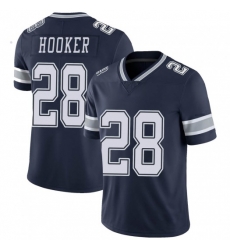 Men Dallas Cowboys Nike Malik Hooker Limited Navy Team Color Vapor Untouchable Jersey