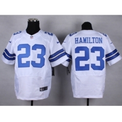 Nike Dallas Cowboys 23 Jakar Hamilton white Elite NFL Jersey