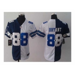 Nike Women Jerseys Dallas Cowboys #88 Bryant white-blue[Elite split]