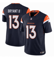 Men Denver Broncos 13 Pat Bryant II Blue 2025 Draft F U S E Vapor Limited Stitched Football Jersey Men Denver Broncos 13 Pat Bryant II Blue 2025 Draft F U S E Vapor Limited Stitched Football Jersey