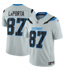 Men Detroit Lions 87 Sam LaPorta Silver 2026 F U S E Rivalries Collection Limited Stitched Football Jersey Men Detroit Lions 87 Sam LaPorta Silver 2026 F U S E Rivalries Collection Limited Stitched Football Jersey
