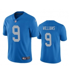 Men's Detroit Lions #9 Jameson Williams Blue Vapor Untouchable Limited Stitched Jerseys