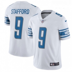 Youth Nike Detroit Lions 9 Matthew Stafford Elite White NFL Jersey